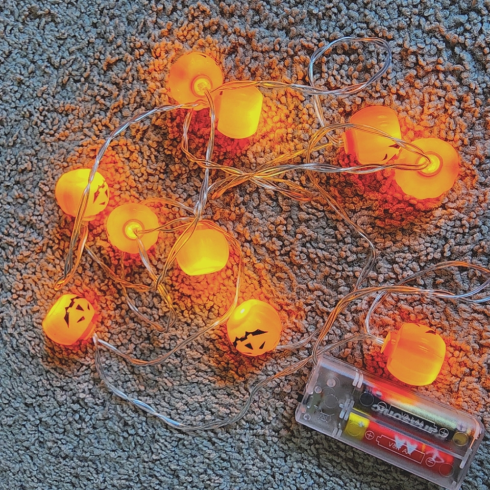 Halloween Pumpkin String Lights
